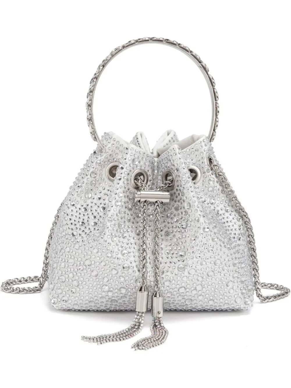 Sparkly Rhinestone Evening Clutch Bag | Colorful Bling Crossbody Purse for